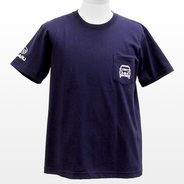 SUBARUオリジナル ポケットTシャツ SUBARU360（ネイビー）（M・L・XL）