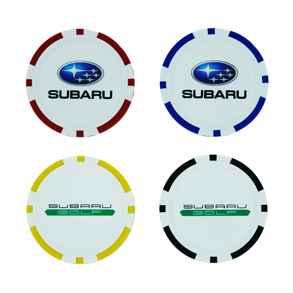 SUBARU GOLF チップマーカー(4枚セット)