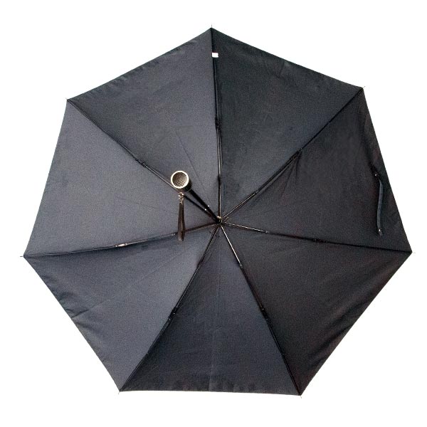 晴雨兼用 軽量折りたたみ傘（ブラック／エンジン柄） - SUBARU