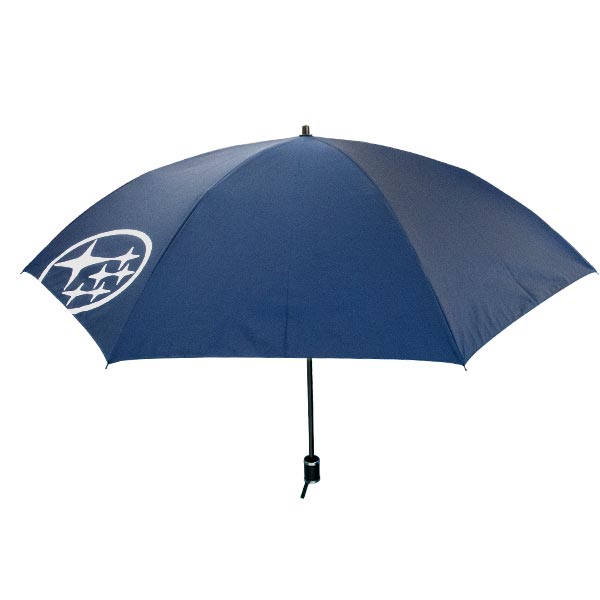 晴雨兼用 軽量折りたたみ傘（ネイビー／六連星柄）
