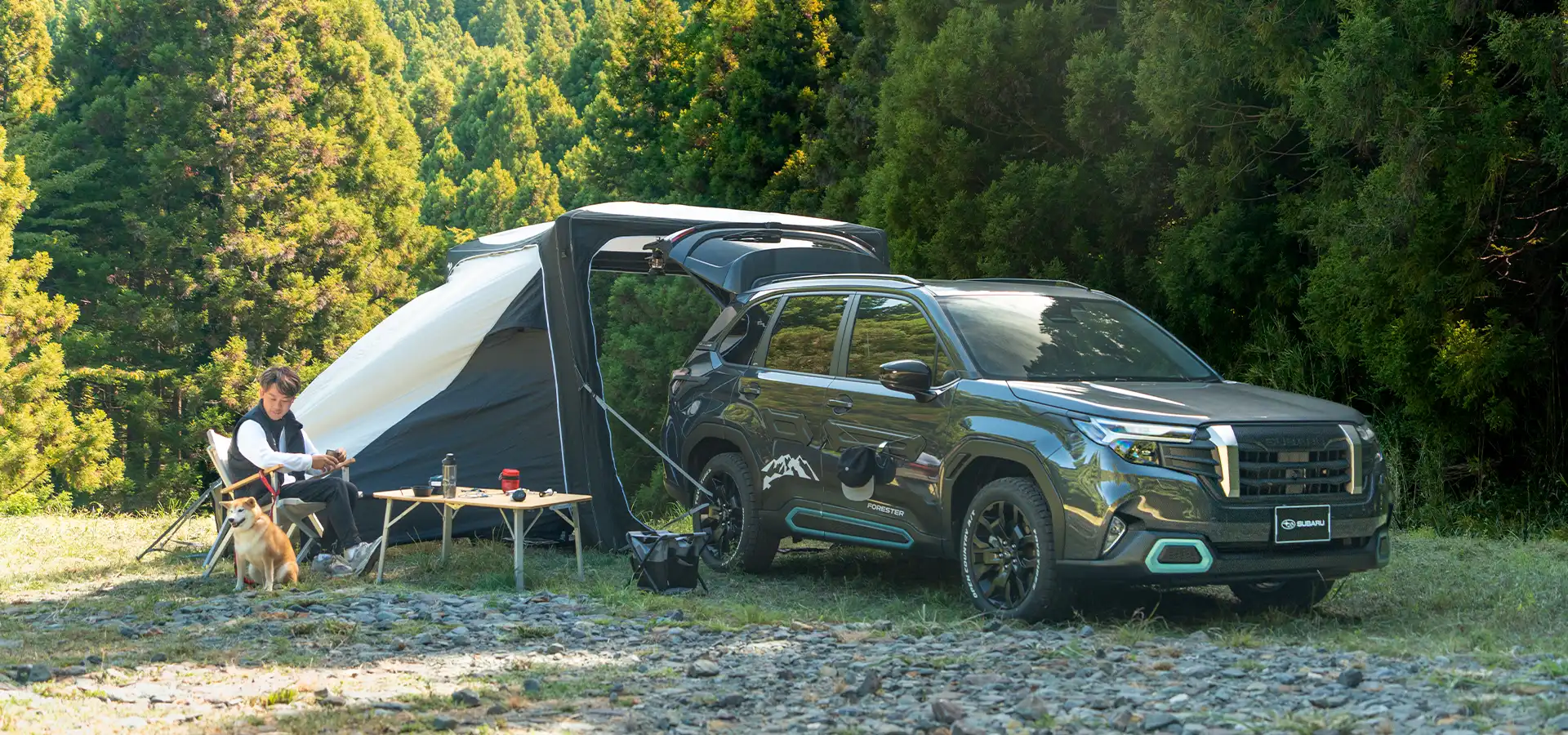 FORESTER Adventure Item Selection