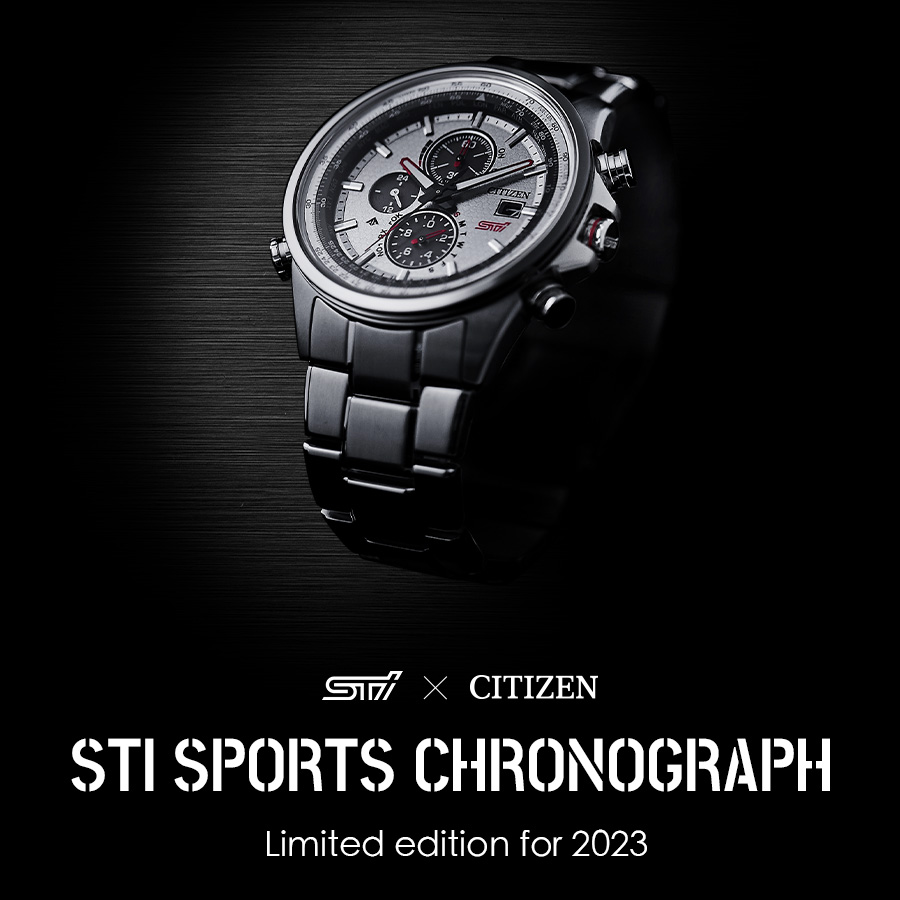 STI Sports Chronograph 2023 詳細情報を公開！