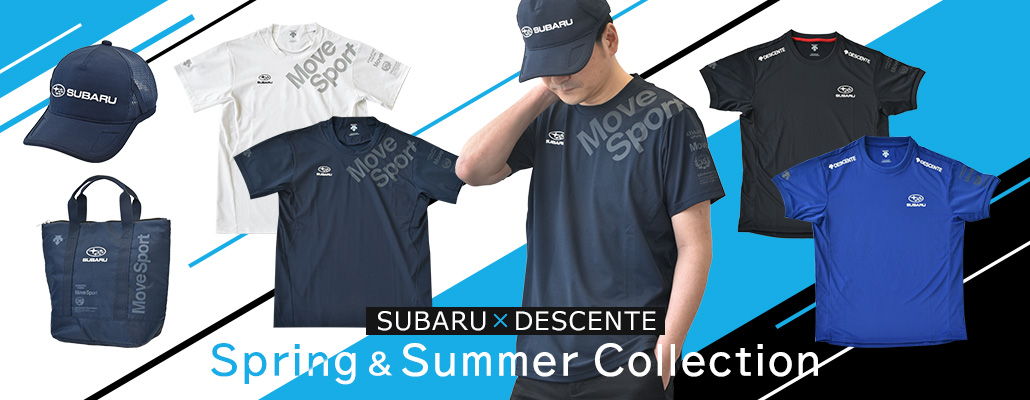 SUBARU×DESCENTE 2021 Spring＆Summer Collection